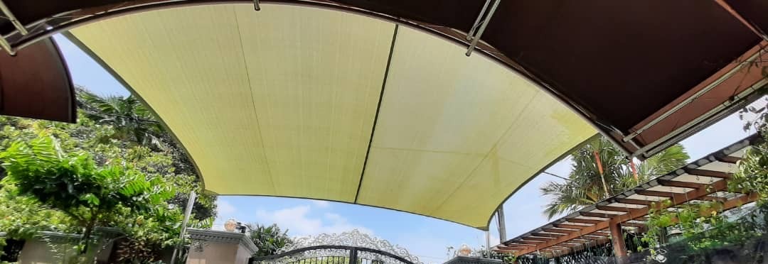 Car porch shade Malaysia — awning kereta